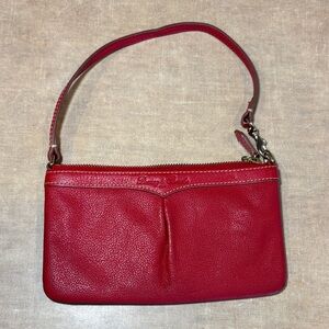 Dooney & Bourke Red Leather Wristlet